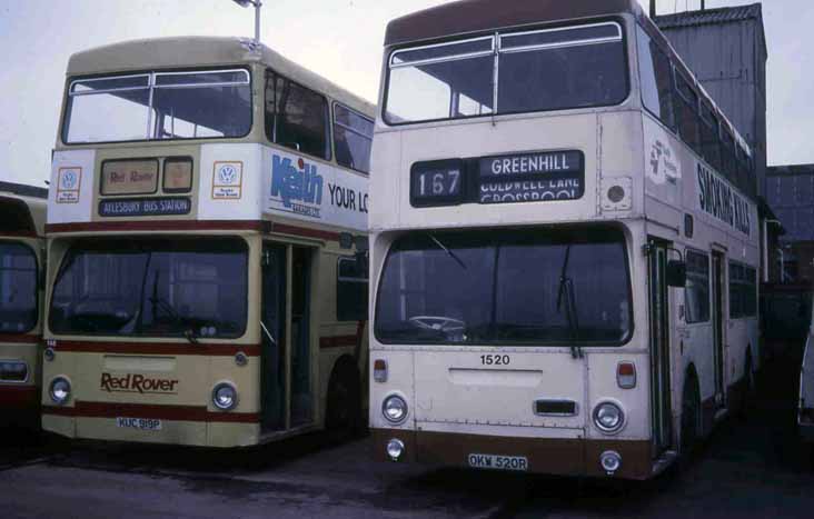 Red Rover Daimler Fleetline MCW 148 & 167